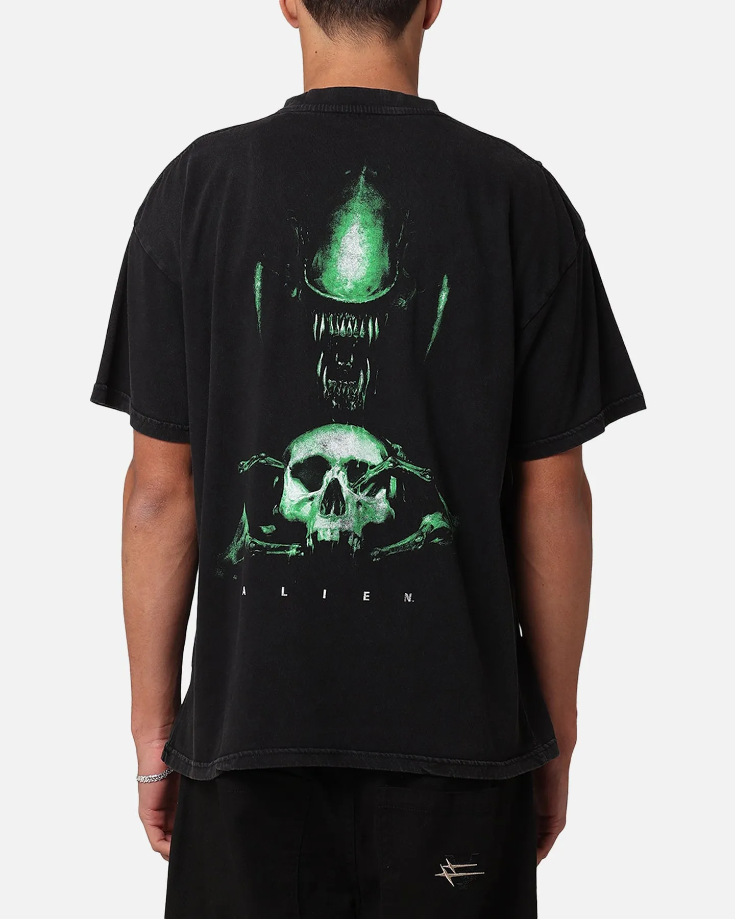 Goat Crew Alien Vintage T-Shirt Black Acidwash sold by Culture Kings product image thumbnail 2