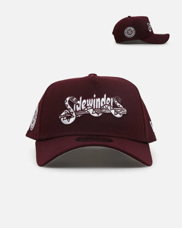 New Era Tucson Sidewinders 'Minor League Maroon' 9FORTY A-Frame Snapback Maroon sold by Culture Kings