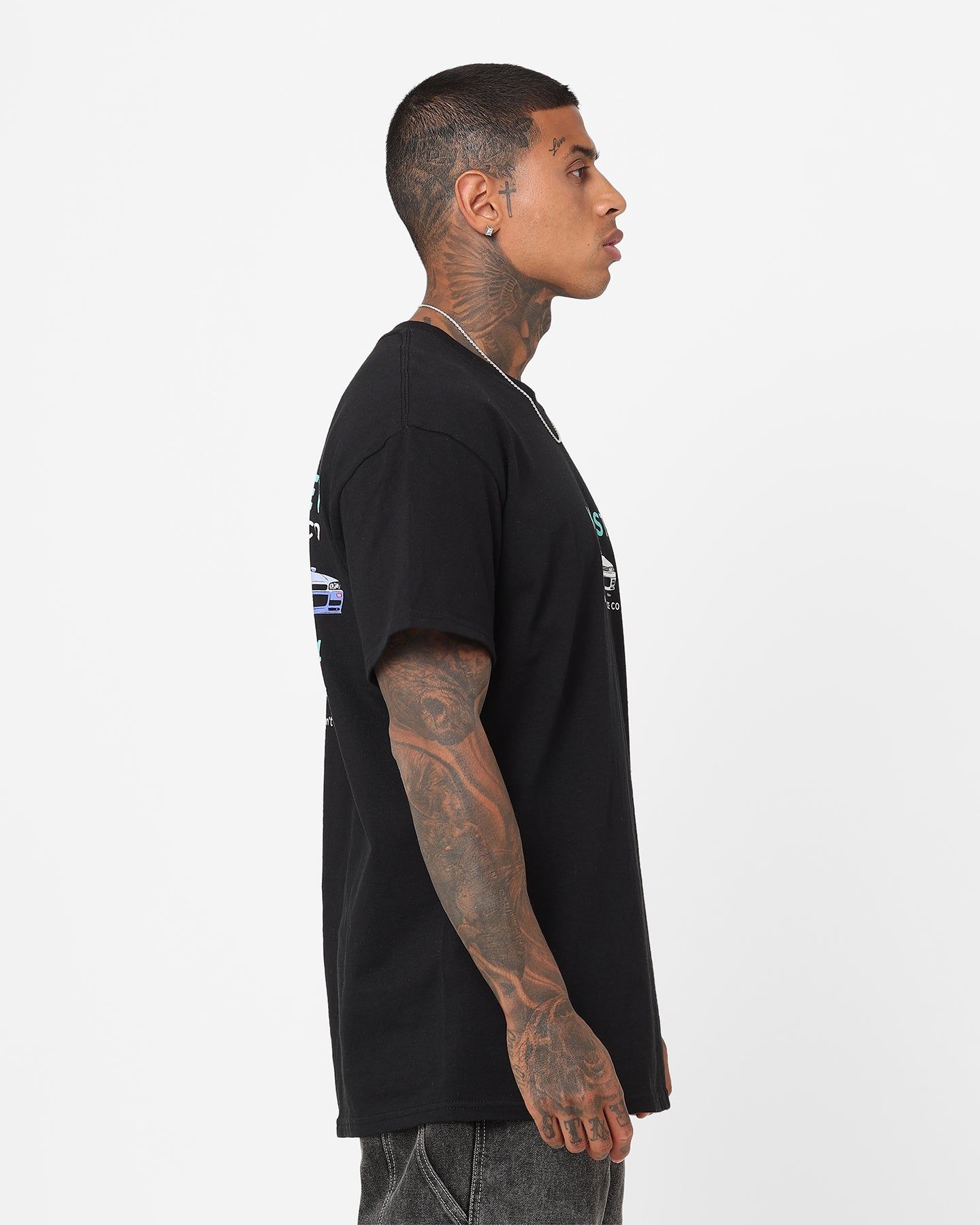 Key Street Parts And Service T-Shirt Black sold by Culture Kings product image thumbnail 6