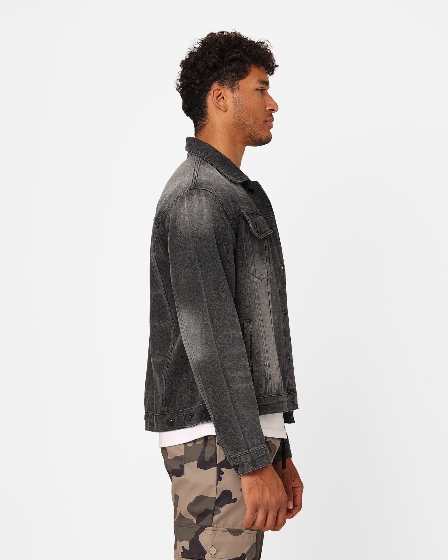 XXIII Cooper Denim Jacket Black Acidwash sold by Culture Kings product image thumbnail 5