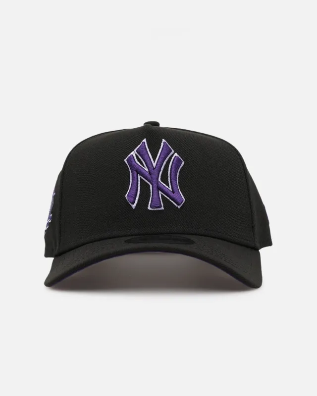 New Era New York Yankees 'Purple Haze' 9FORTY A-Frame Snapback Black/Purple sold by Culture Kings