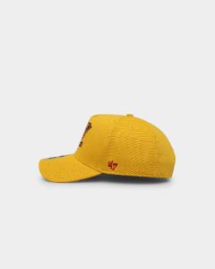 47 Brand Anaheim Ducks 'Mustard & Ketchup' Sure Shot MVP DT Snapback Yellow/Red sold by Culture Kings