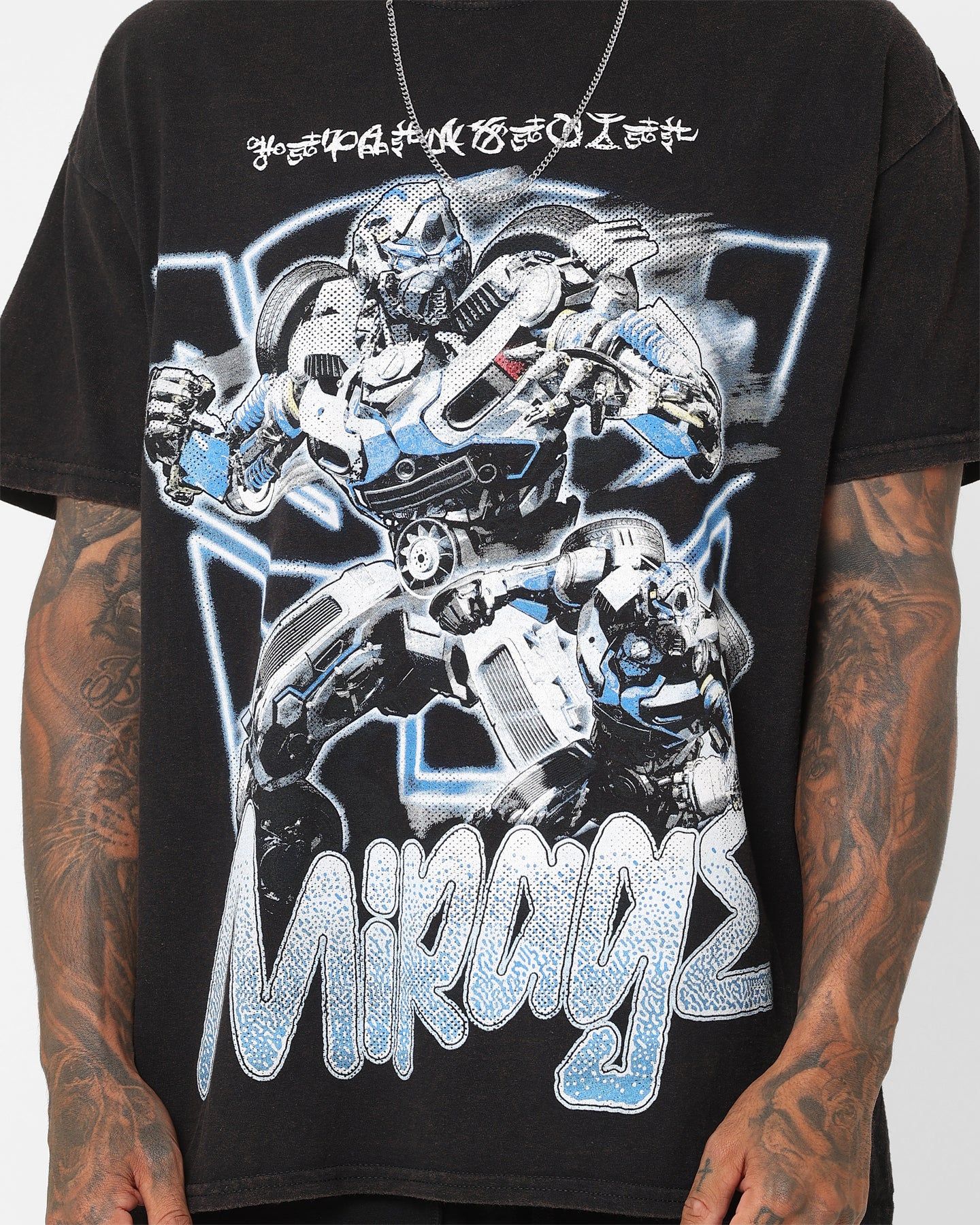 Goat Crew X Transformers Mirage Vintage T-Shirt Black Wash sold by Culture Kings product image thumbnail 3