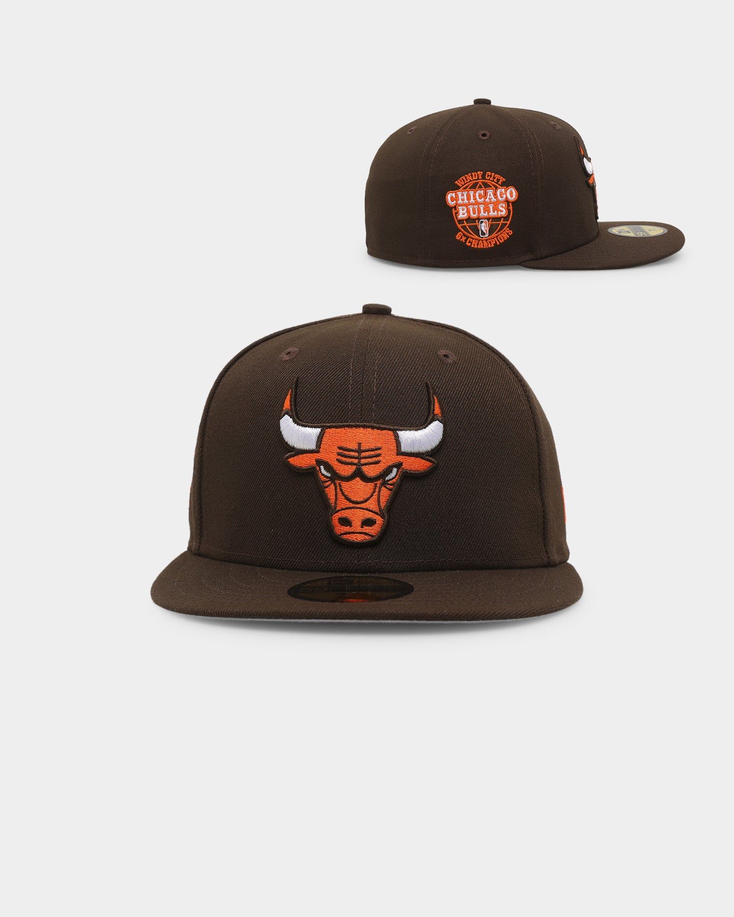 New Era Chicago Bulls 'Walnut Orange' 59FIFTY Fitted Brown/Orange sold by Culture Kings