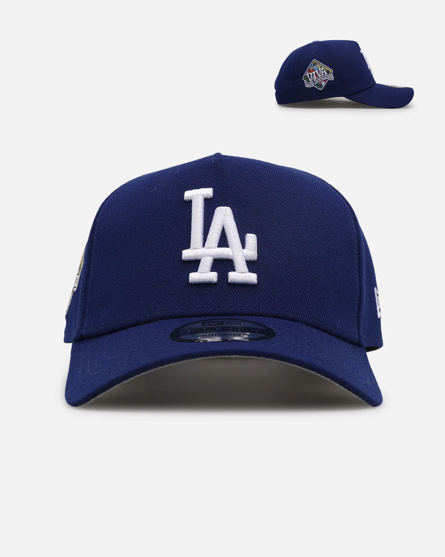 New Era Los Angeles Dodgers 'Viva Los Dodgers' 9FORTY A-Frame Snapback Dark Royal sold by Culture Kings