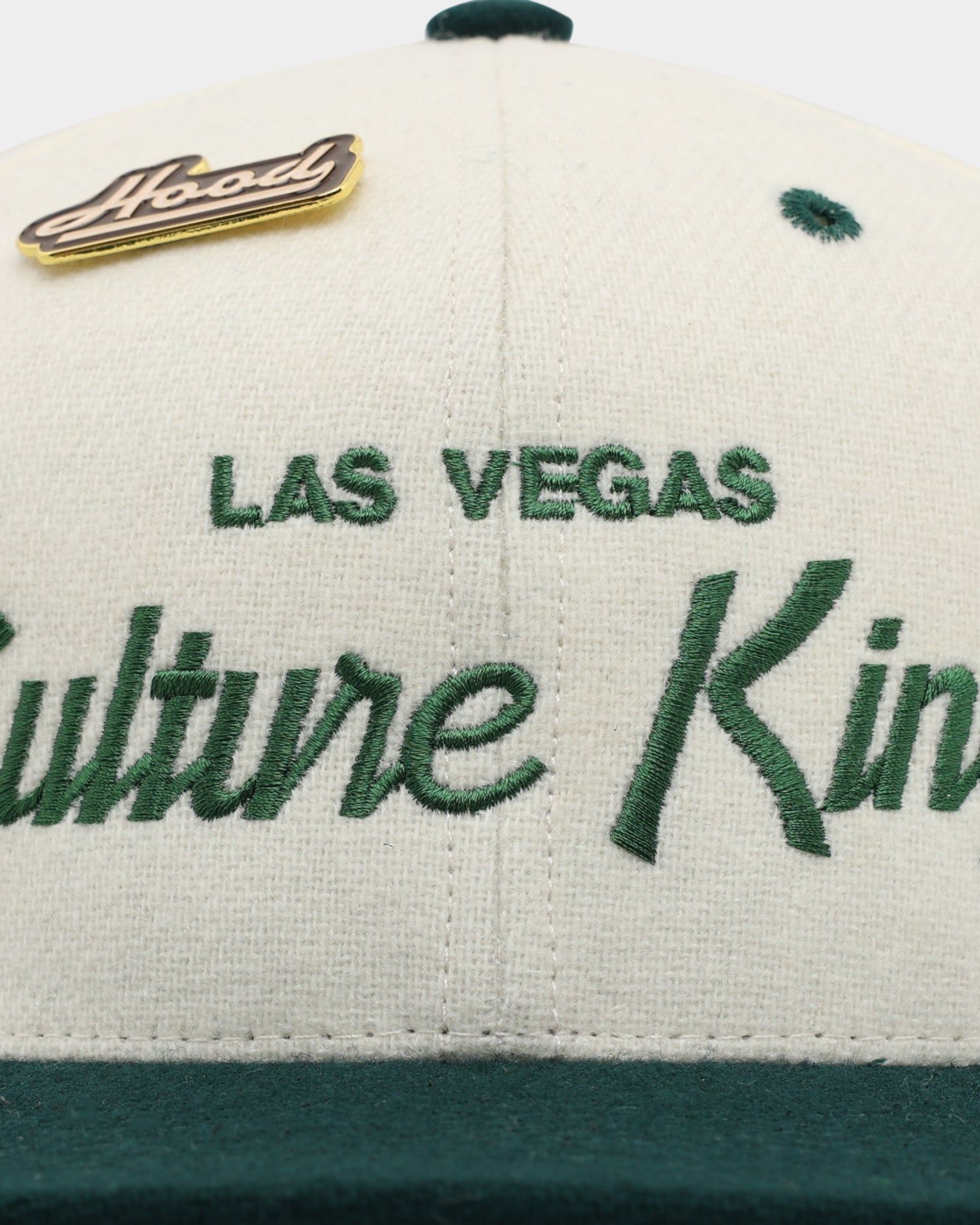 Hood X Culture Kings Las Vegas Collab Original Snapback White/Forest sold by Culture Kings product image thumbnail 5