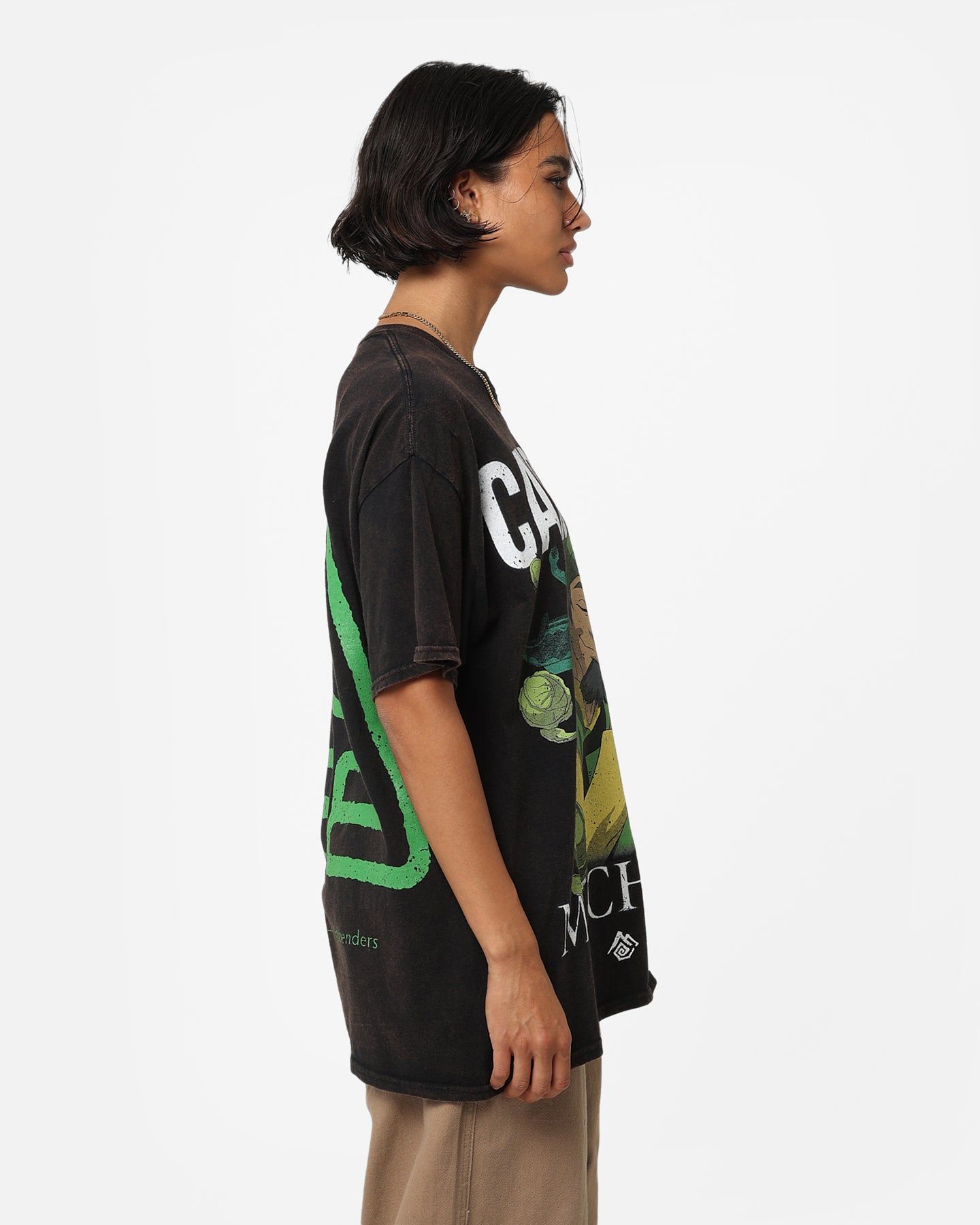Goat Crew X Cabbage Merchant T-Shirt Black Wash sold by Culture Kings product image thumbnail 6