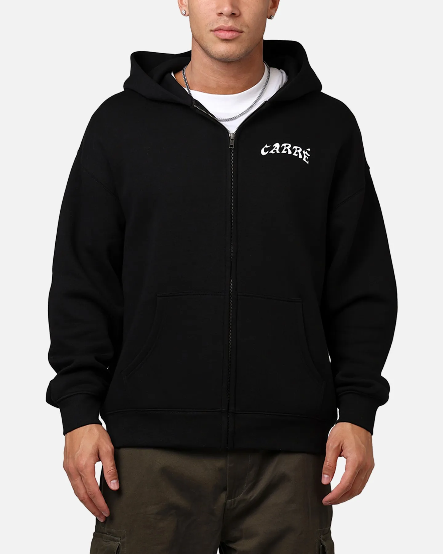 Carre Members Only Zip Hoodie Black sold by Culture Kings product image thumbnail 2