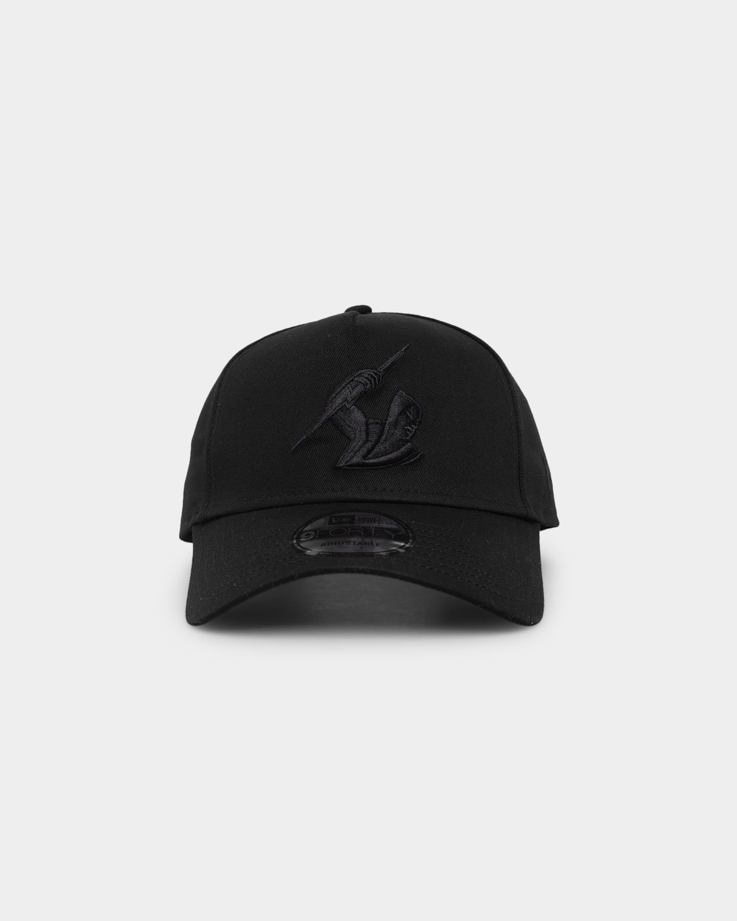 New Era Melbourne Storm 'Black On Black' 9FORTY A-Frame Snapback Black sold by Culture Kings