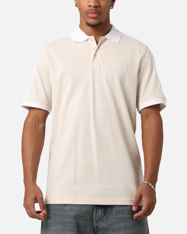 Adidas 3-Stripe Polo Shirt Wonder White sold by Culture Kings