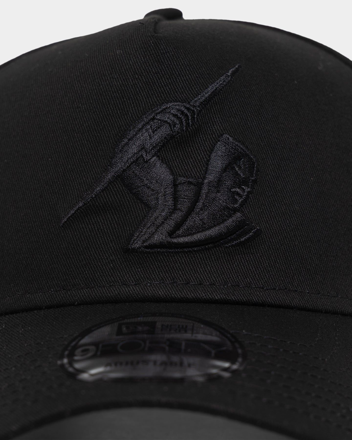 New Era Melbourne Storm 'Black On Black' 9FORTY A-Frame Snapback Black sold by Culture Kings product image thumbnail 5