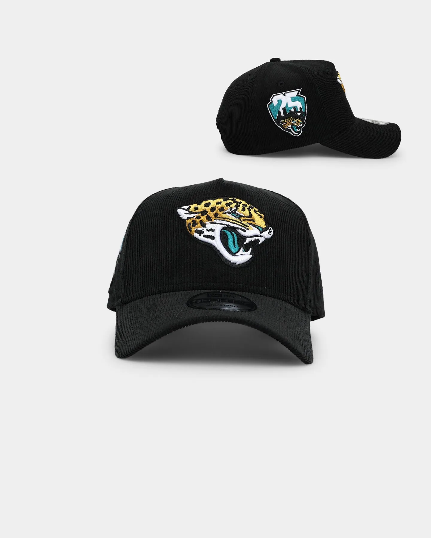 New Era Jacksonville Jaguars 'NFL Season' Corduroy 9FORTY A-Frame Snapback Black/OTC sold by Culture Kings