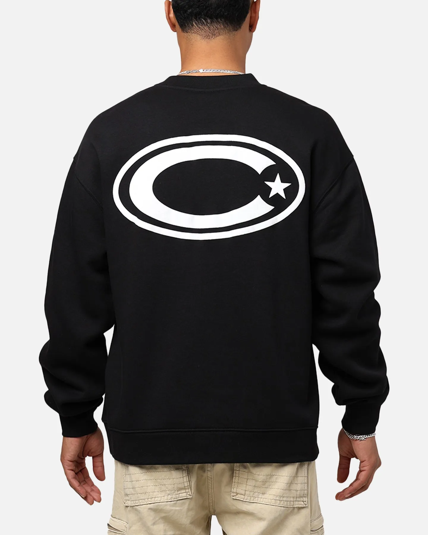 Carre C-Star Oversized Crewneck Black sold by Culture Kings