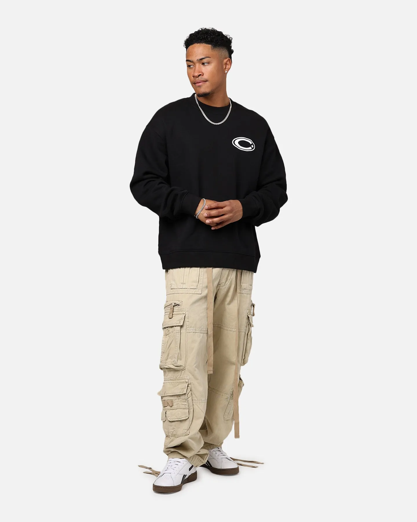 Carre C-Star Oversized Crewneck Black sold by Culture Kings product image thumbnail 3