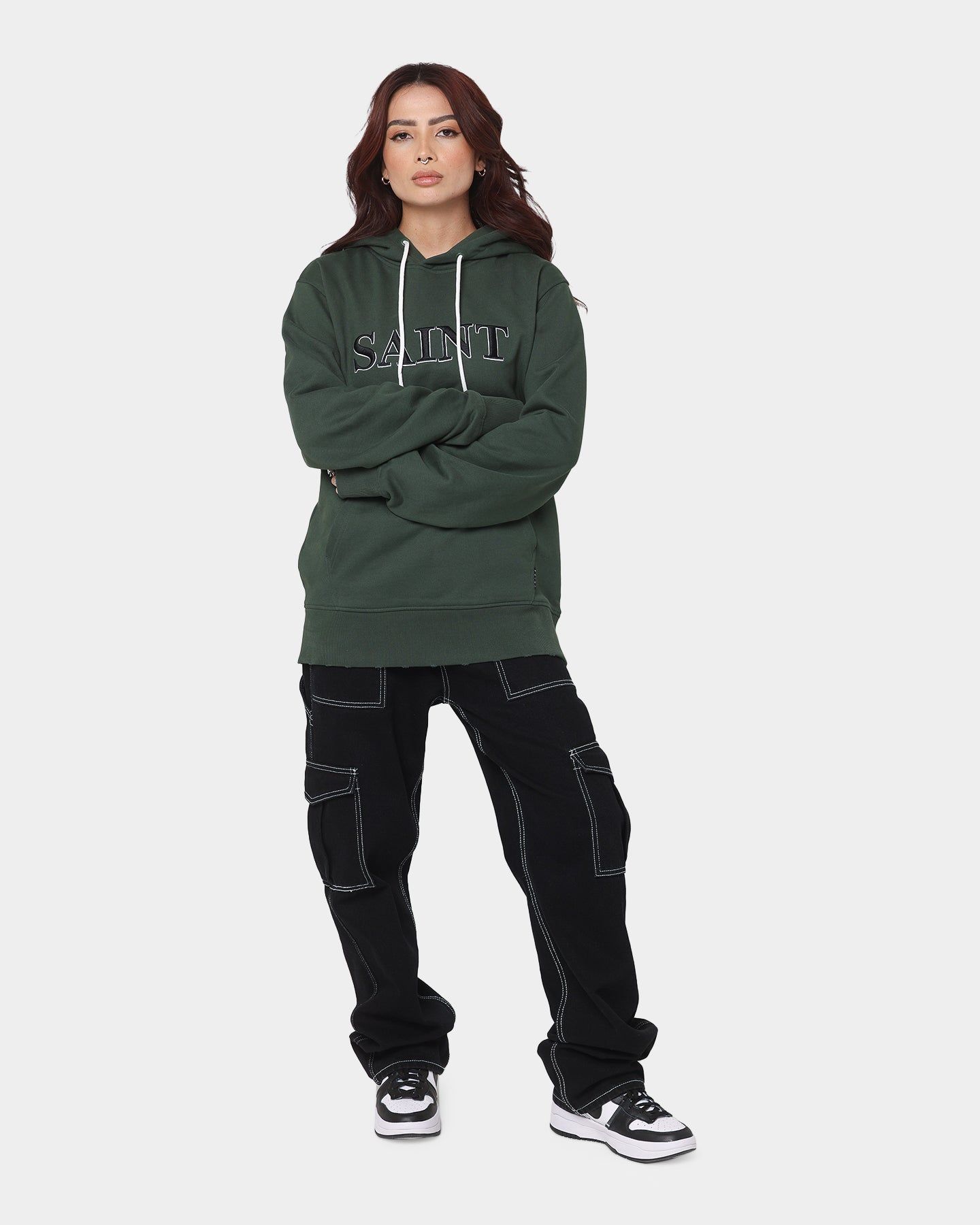 Saint Morta Society Hoodie Dark Green sold by Culture Kings product image thumbnail 2