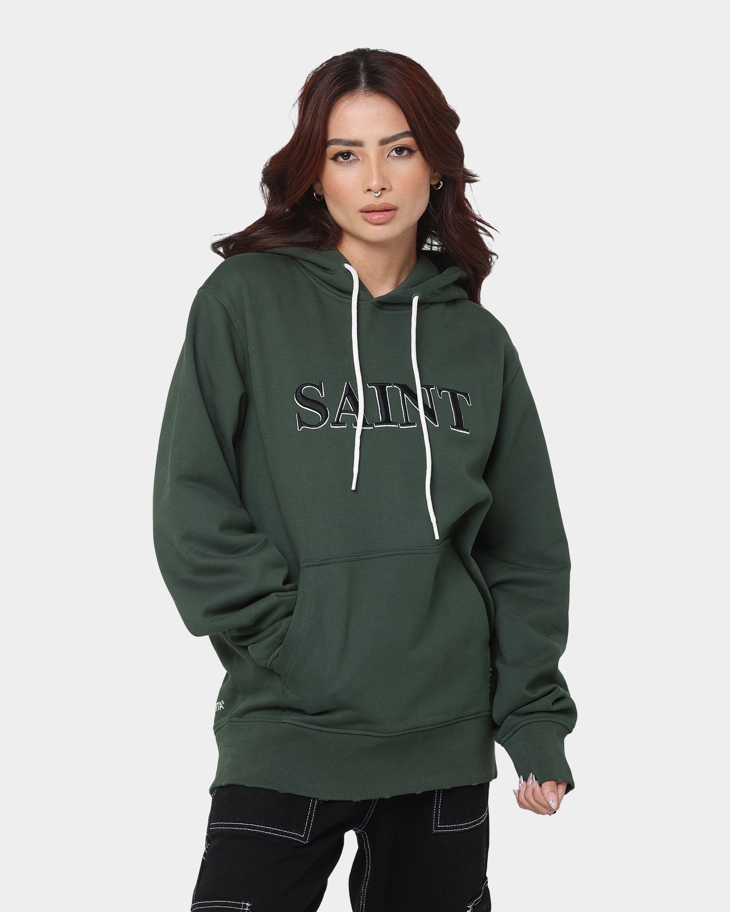 Saint Morta Society Hoodie Dark Green sold by Culture Kings