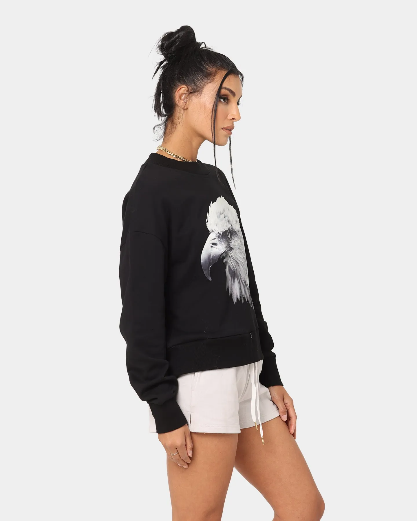 Dead Studios Women's Zipped Out Crewneck Black sold by Culture Kings product image thumbnail 5