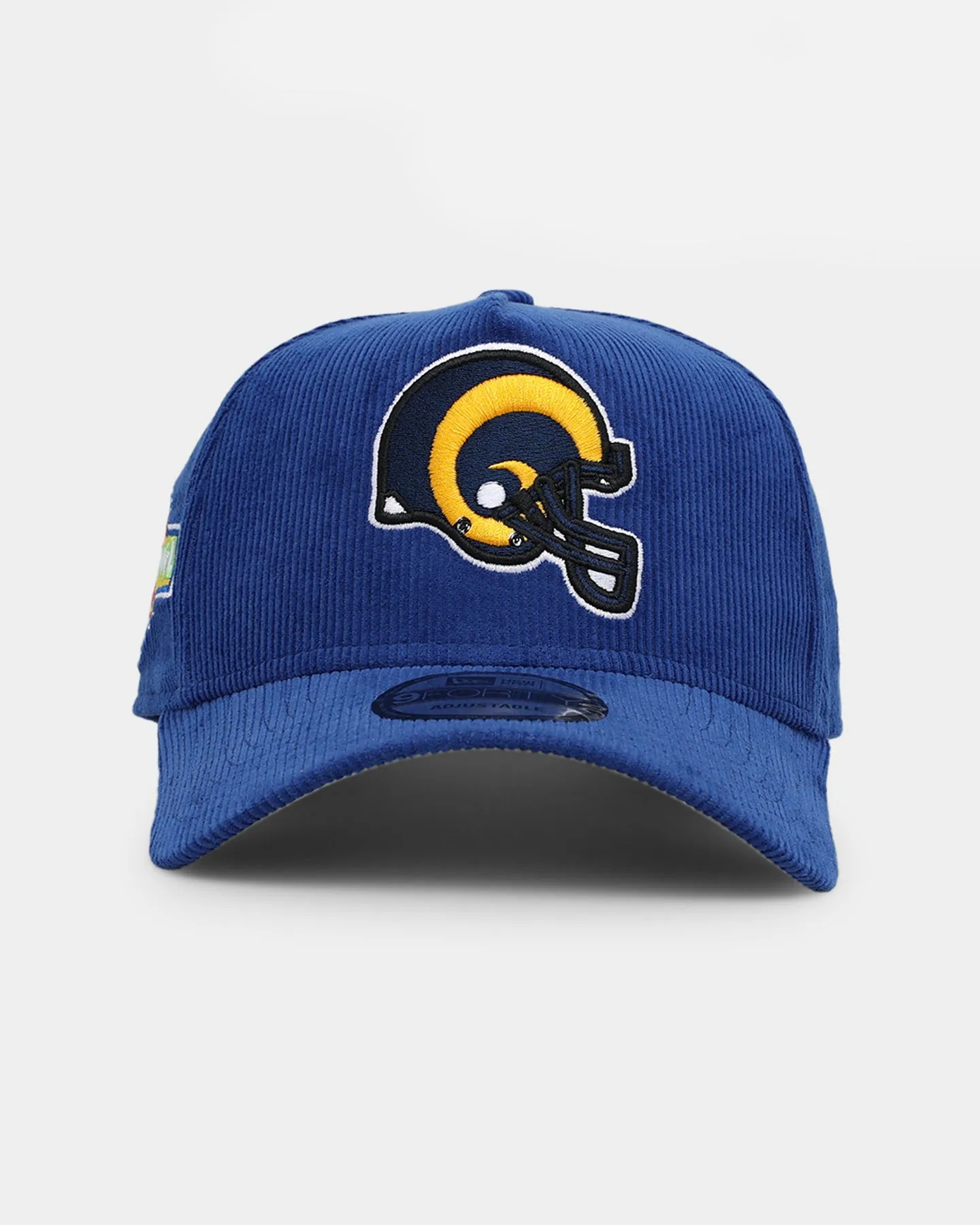 New Era Los Angeles Rams 'NFL Season' Corduroy 9FORTY A-Frame Snapback Blue/OTC sold by Culture Kings