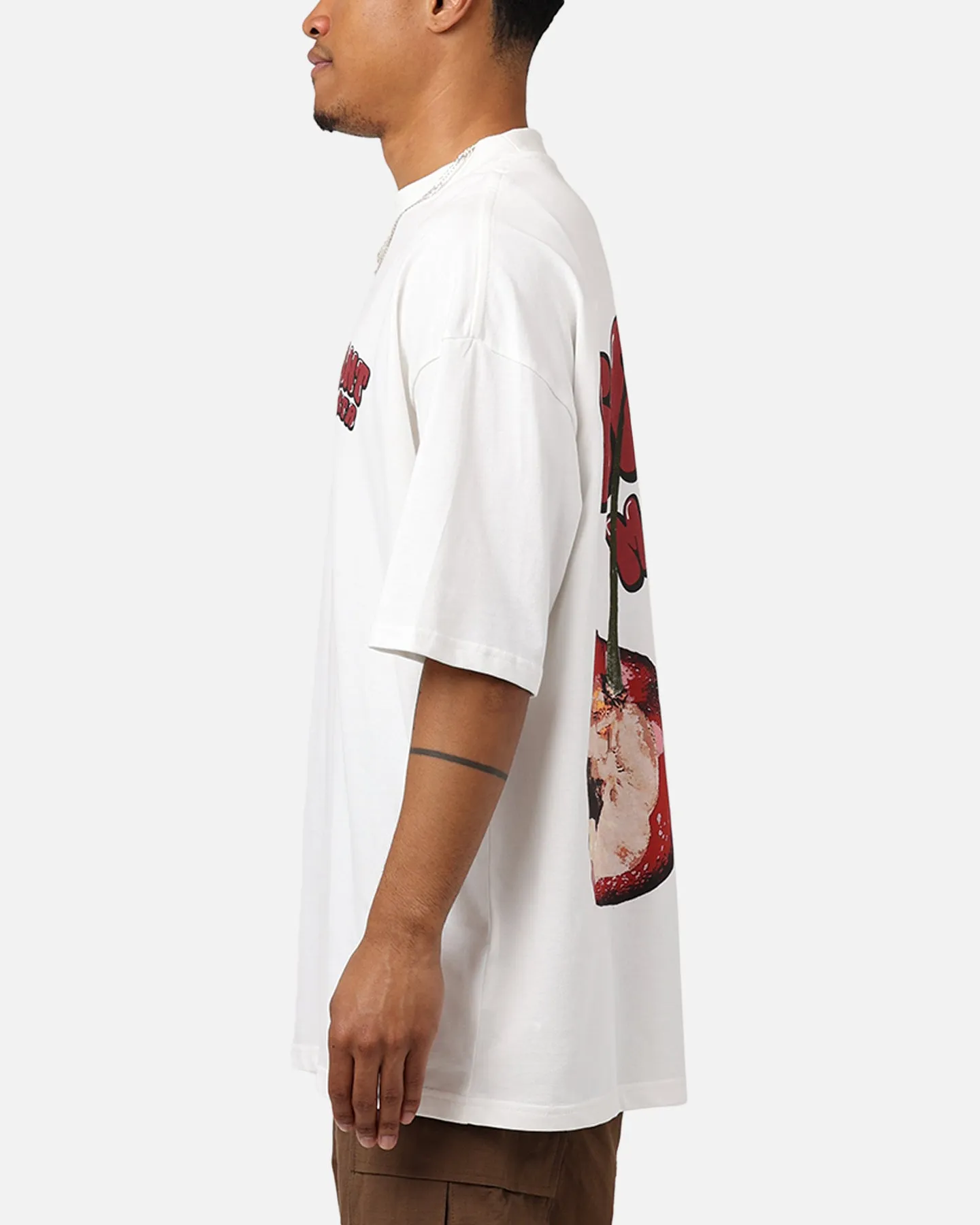 Saint Morta Cherry Temptation T-Shirt Off White sold by Culture Kings product image thumbnail 4