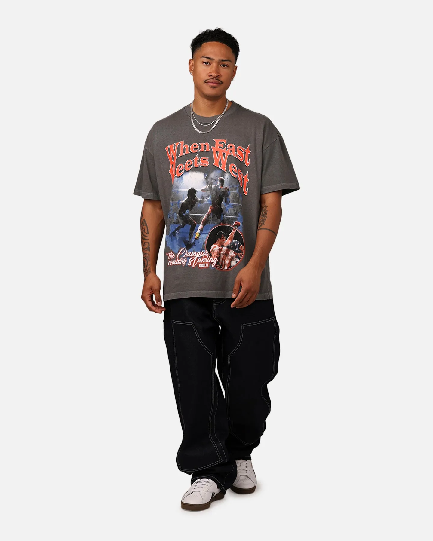 Rocky Rocky IV T-Shirt Black sold by Culture Kings product image thumbnail 3