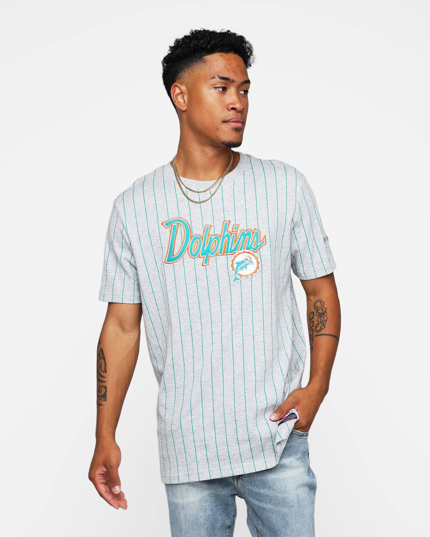New Era Miami Dolphins T-Shirt Grey sold by Culture Kings
