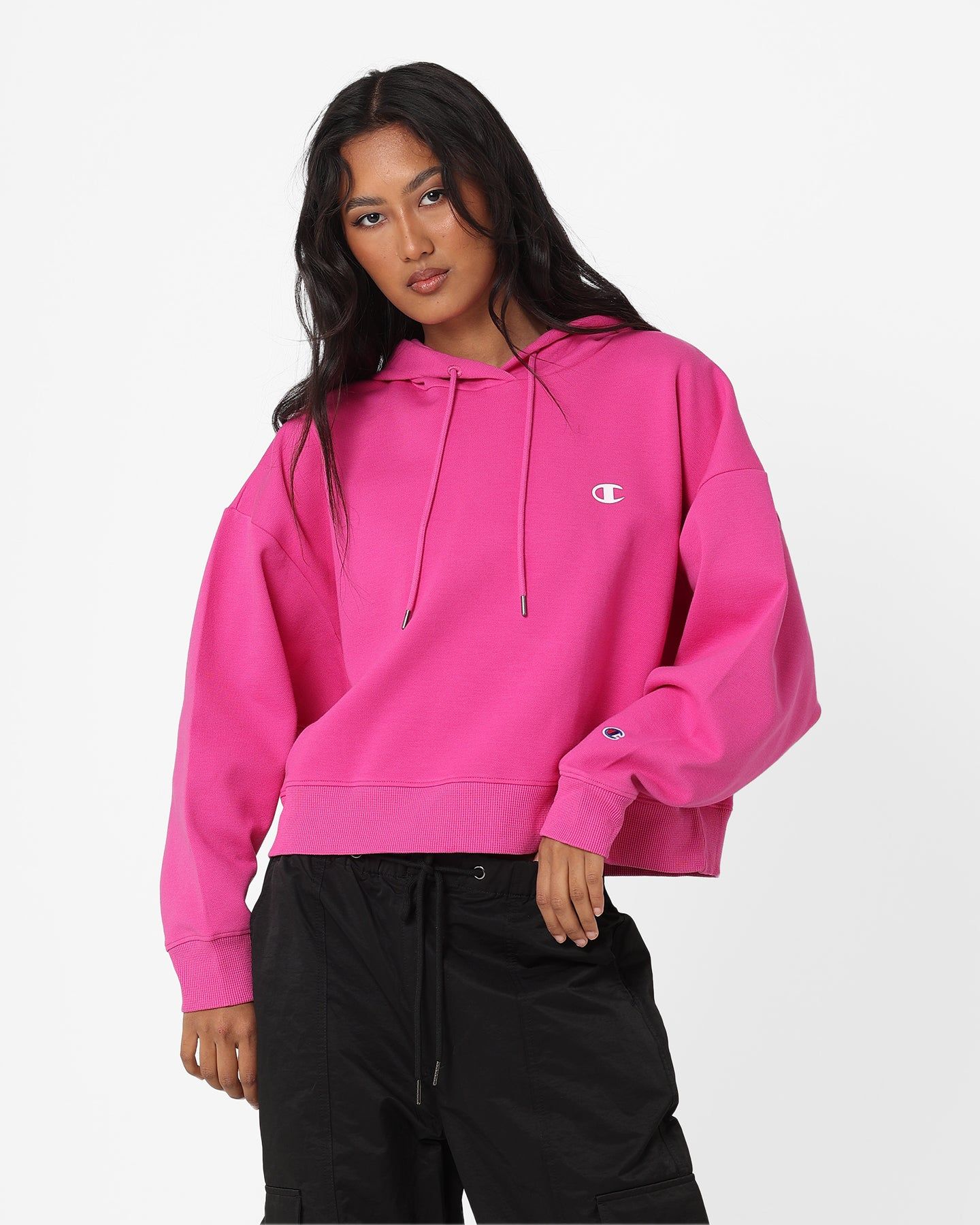 Champion Women's Rochester Base Hoodie Peony Parade Pink sold by Culture Kings