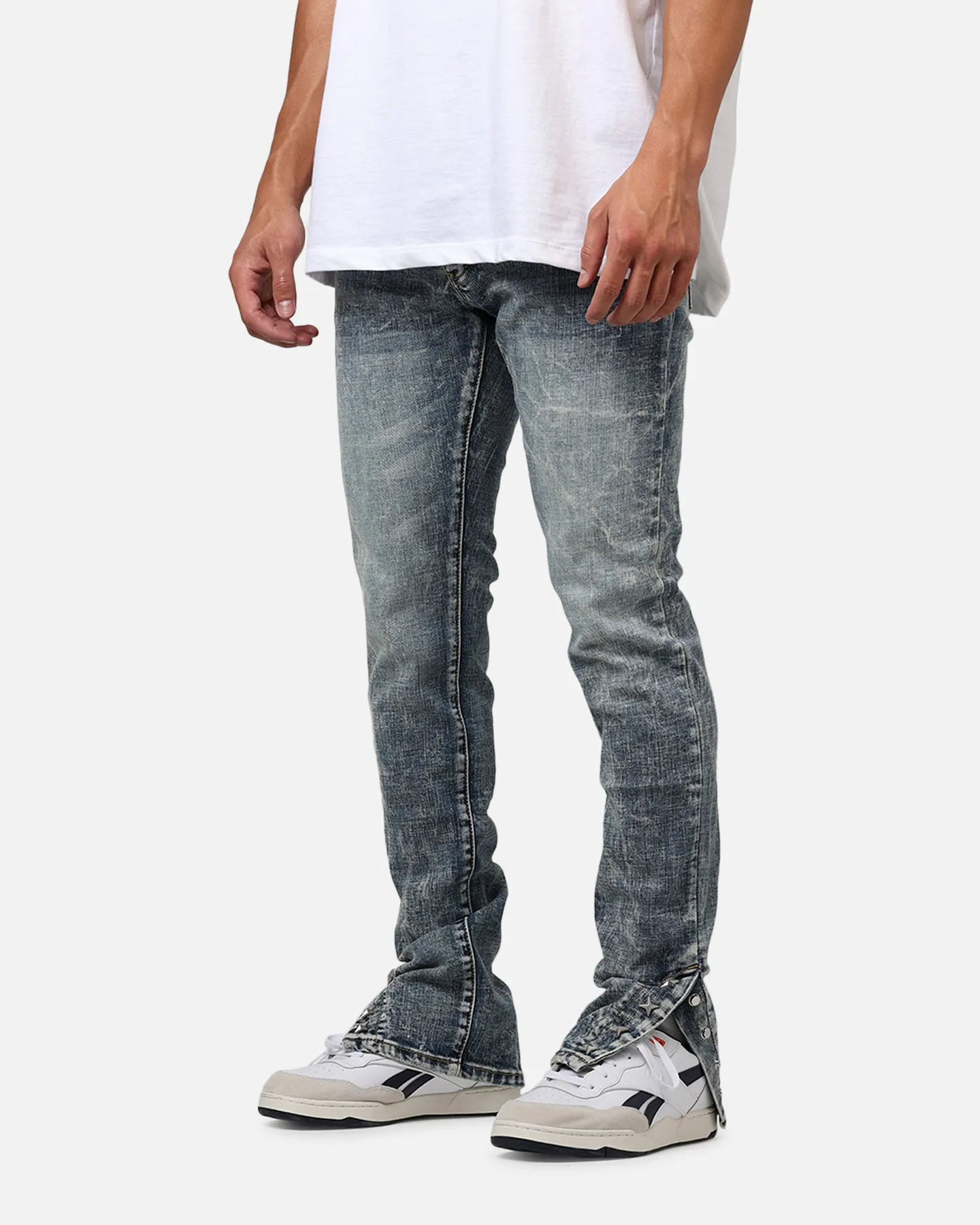 MNML D588 Straight Denim Jeans Vintage Blue sold by Culture Kings product image thumbnail 4