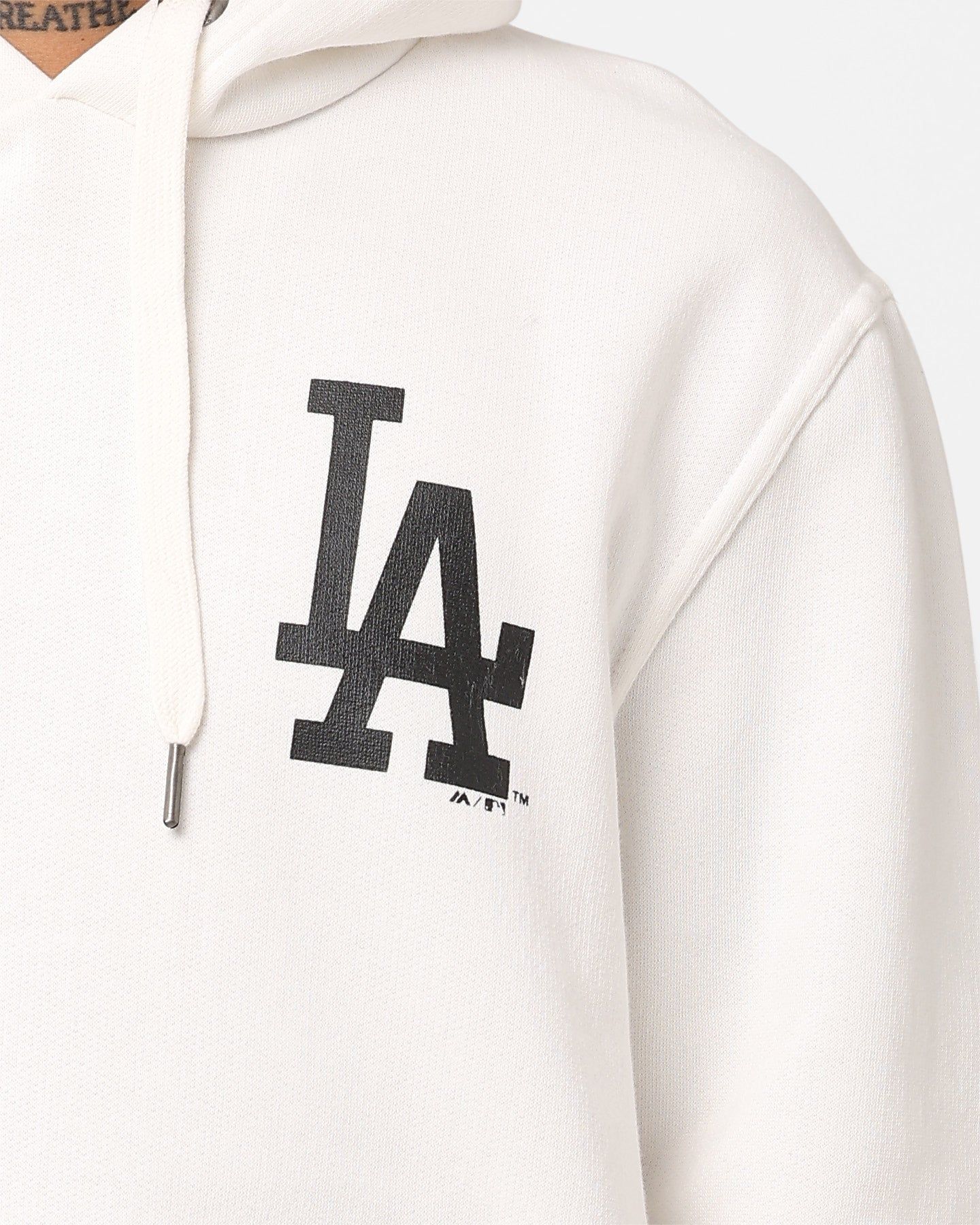 Majestic Athletic Los Angeles Dodgers The Duke Hoodie Cool White sold by Culture Kings product image thumbnail 4