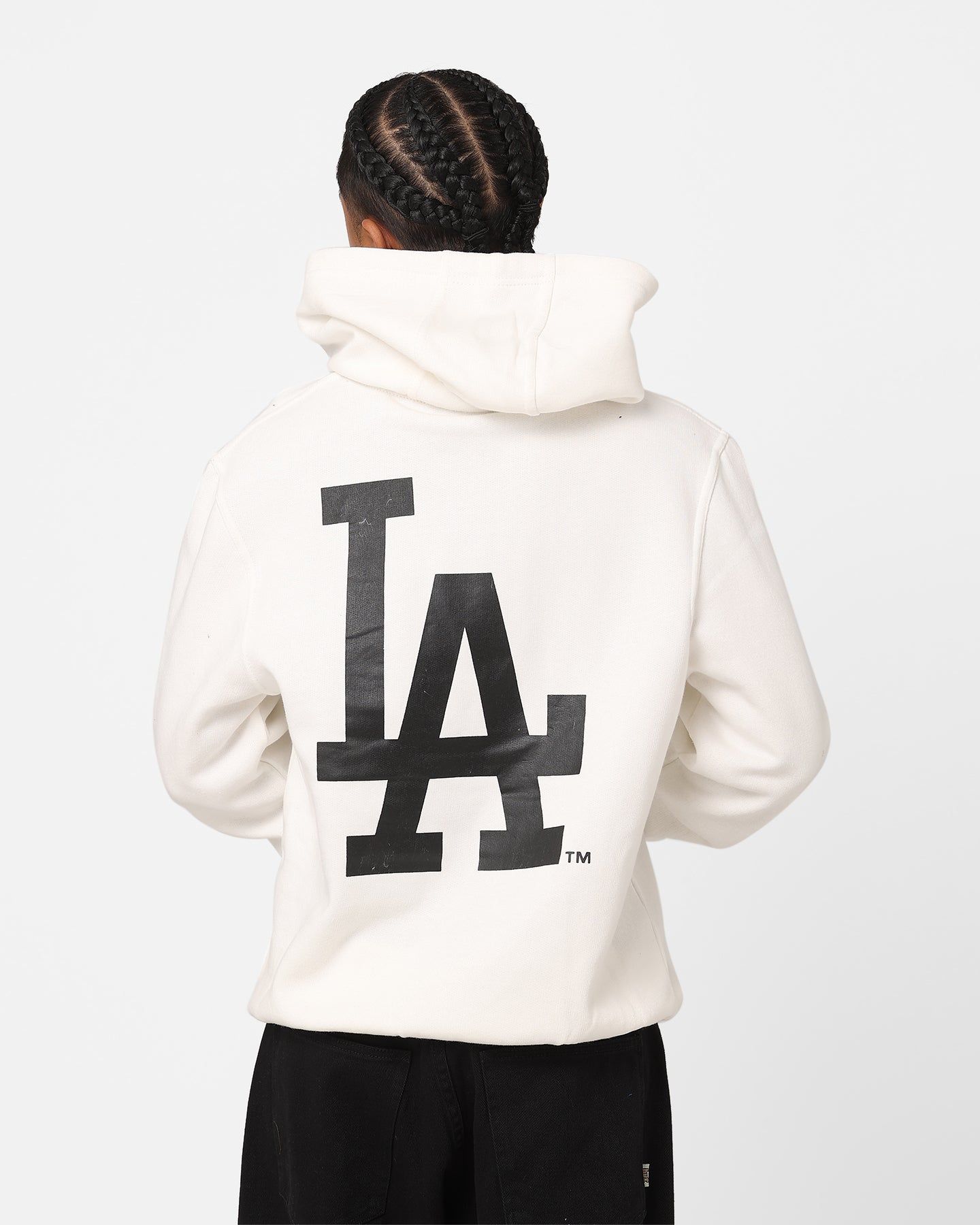 Majestic Athletic Los Angeles Dodgers The Duke Hoodie Cool White sold by Culture Kings product image thumbnail 2