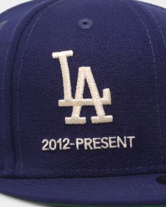 New Era Los Angeles Dodgers 'Logo Evolution' 59FIFTY Fitted Dark Royal sold by Culture Kings