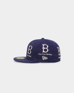 New Era Los Angeles Dodgers 'Logo Evolution' 59FIFTY Fitted Dark Royal sold by Culture Kings