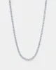 Saint Morta 2.5mm Franco Chain White Gold sold by Culture Kings