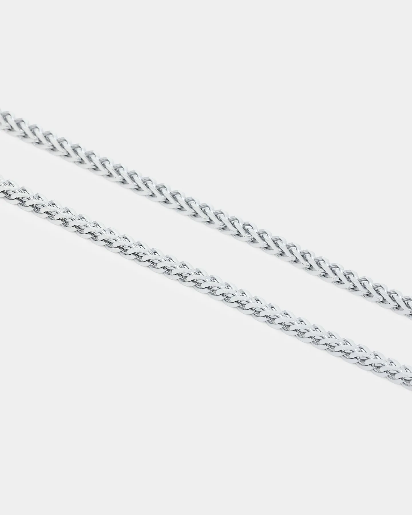 Saint Morta 2.5mm Franco Chain White Gold sold by Culture Kings product image thumbnail 5