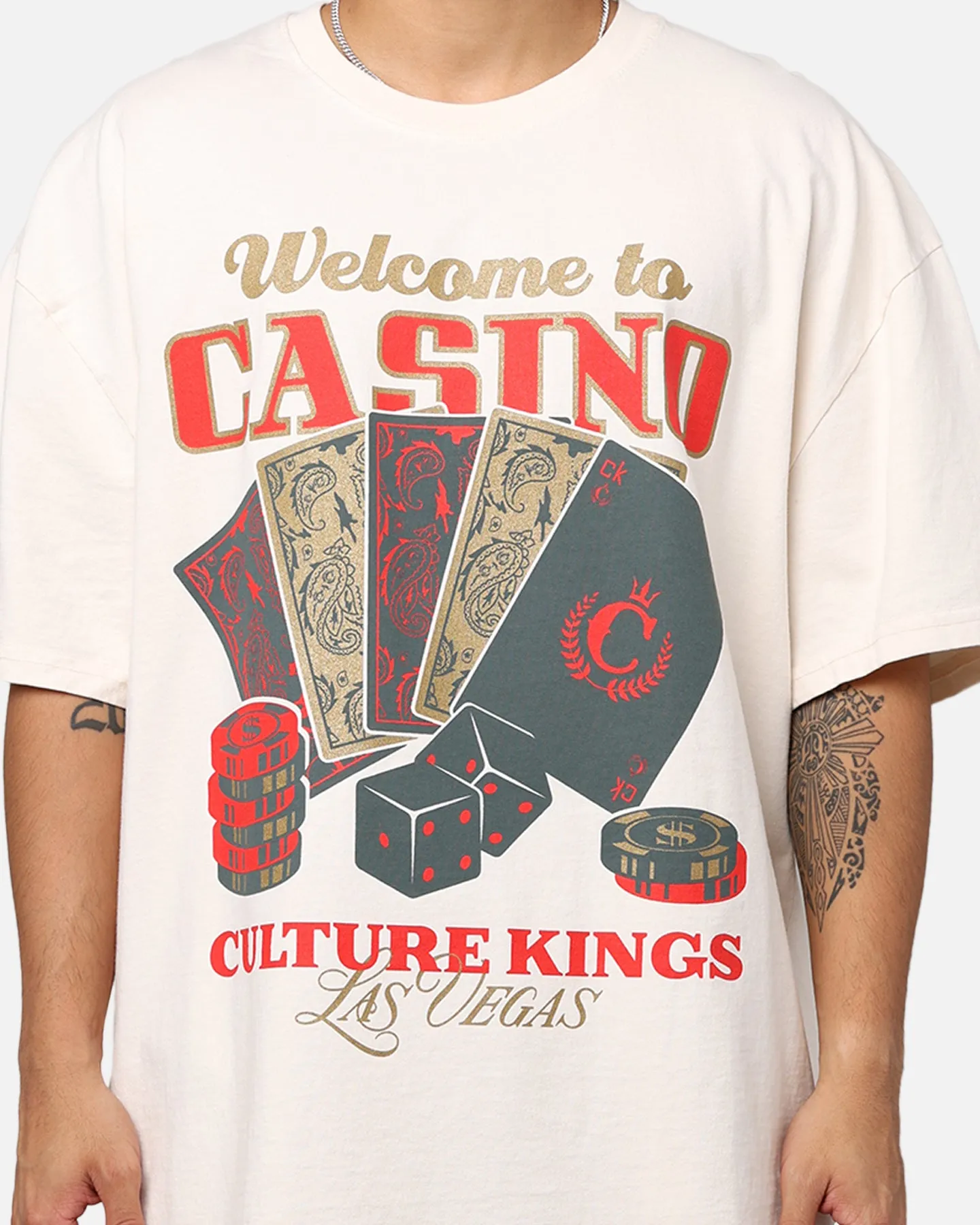 Culture Kings Casino Vegas T-Shirt Off White sold by Culture Kings product image thumbnail 4