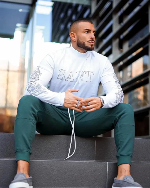 Saint Morta Death Adder Long Sleeve T-Shirt White/Black made by Culture Kings