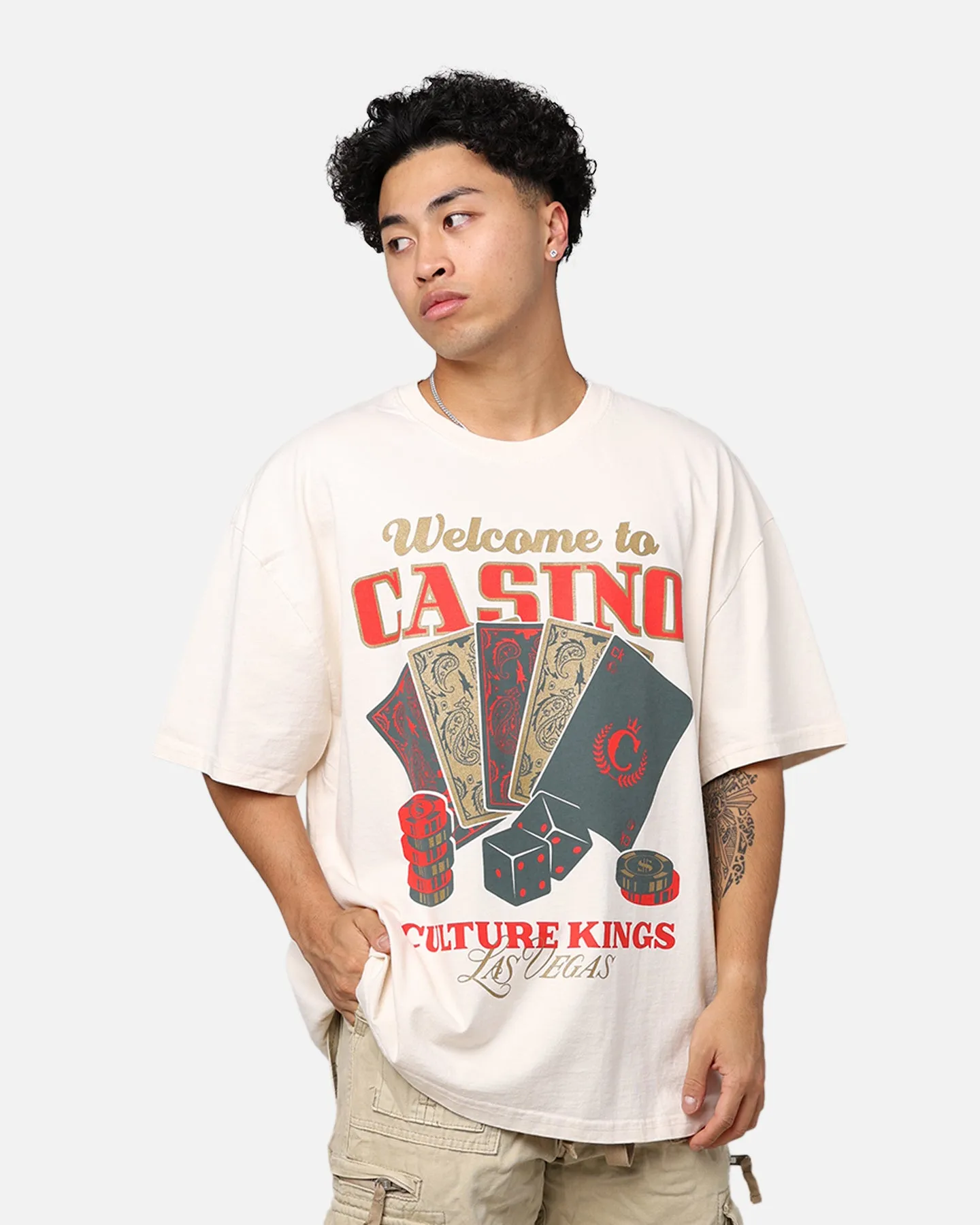 Culture Kings Casino Vegas T-Shirt Off White sold by Culture Kings