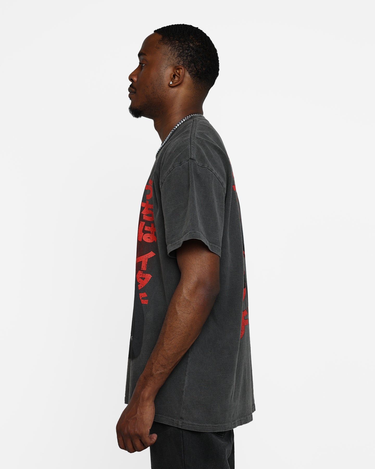 Goat Crew X Naruto Itachi Heavyweight Vintage T-Shirt Black Wash sold by Culture Kings product image thumbnail 7
