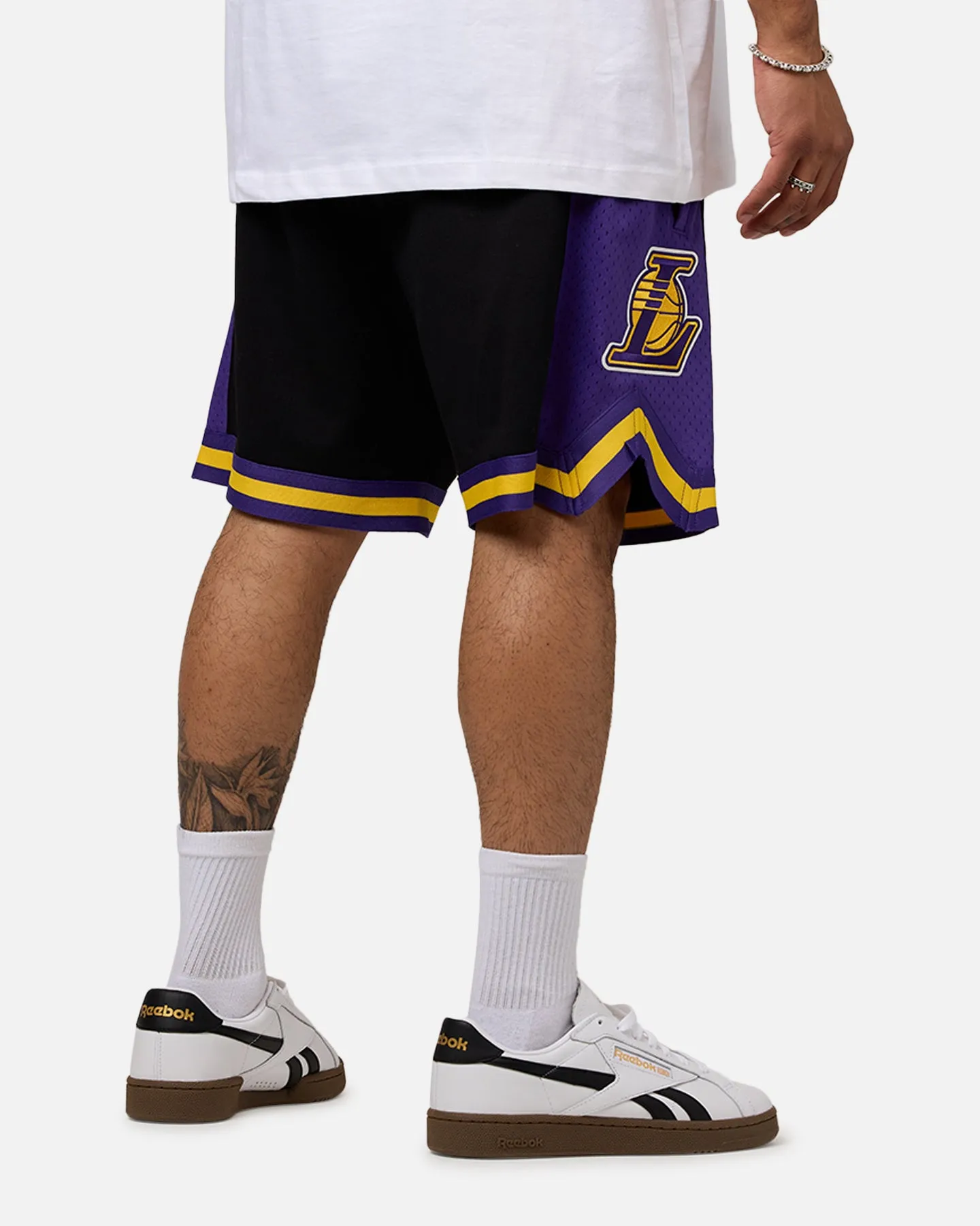 Pro Standard Los Angeles Lakers Fast Lane 2.0 Shorts Black/Yellow sold by Culture Kings product image thumbnail 3