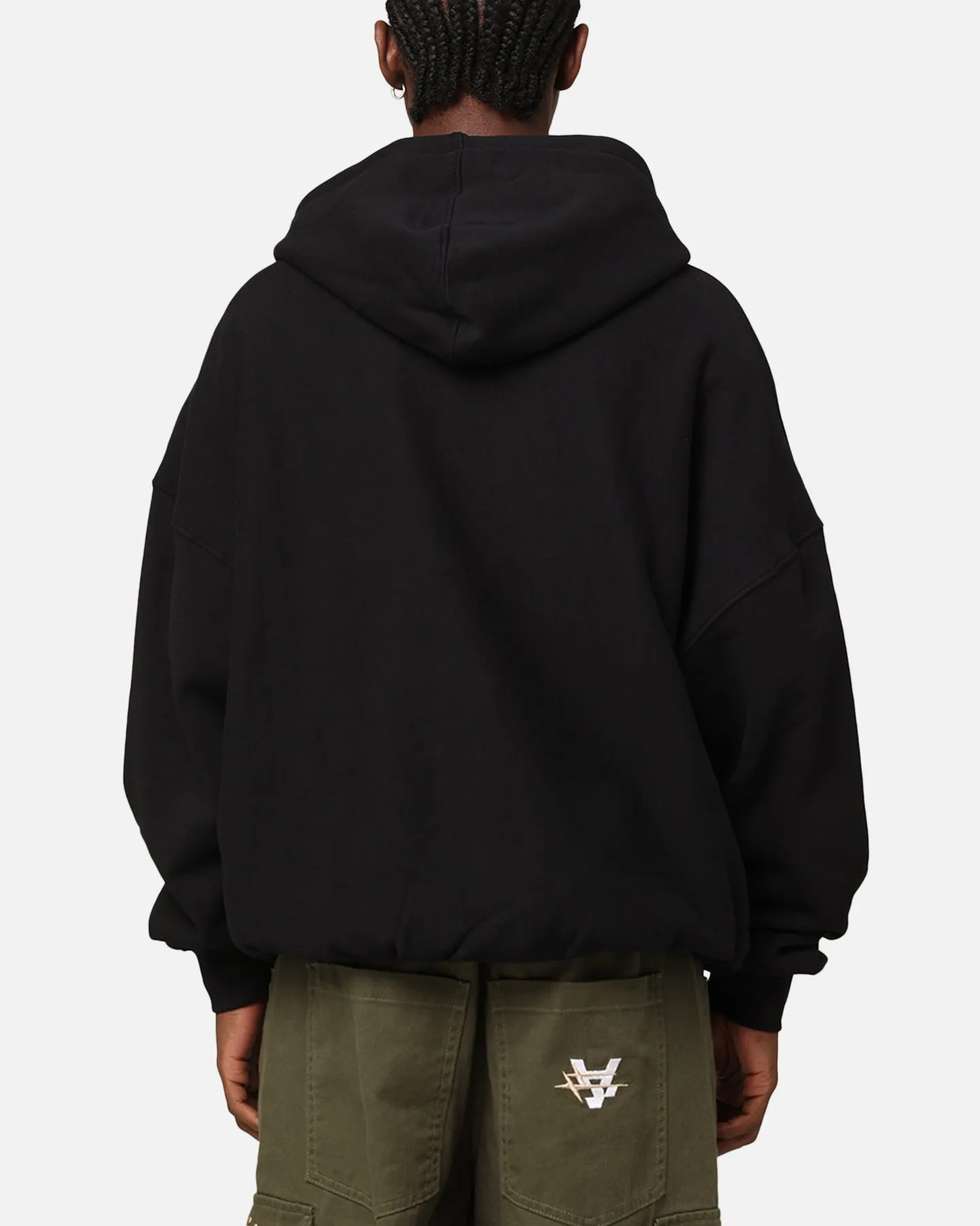 The Anti Order Logo Boxy Hoodie Black sold by Culture Kings product image thumbnail 3