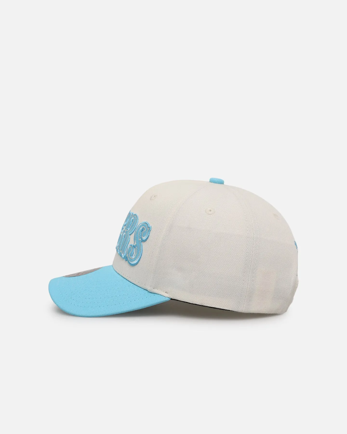 Mitchell & Ness San Francisco 49ers 'Sky Blue' Pro Crown Snapback White Cream/Blue sold by Culture Kings product image thumbnail 4