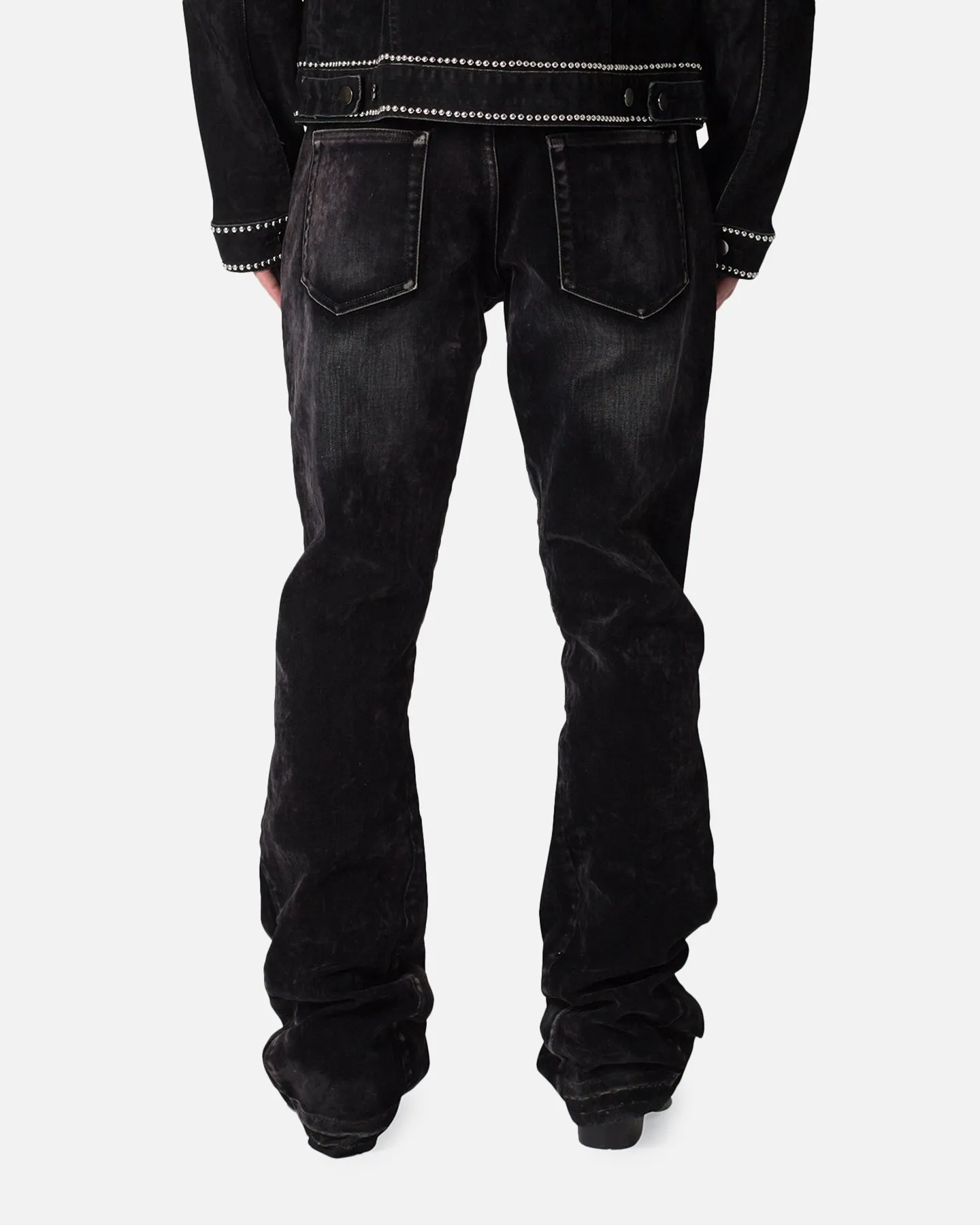 MNML B576 Flare Denim Jeans Black sold by Culture Kings product image thumbnail 4