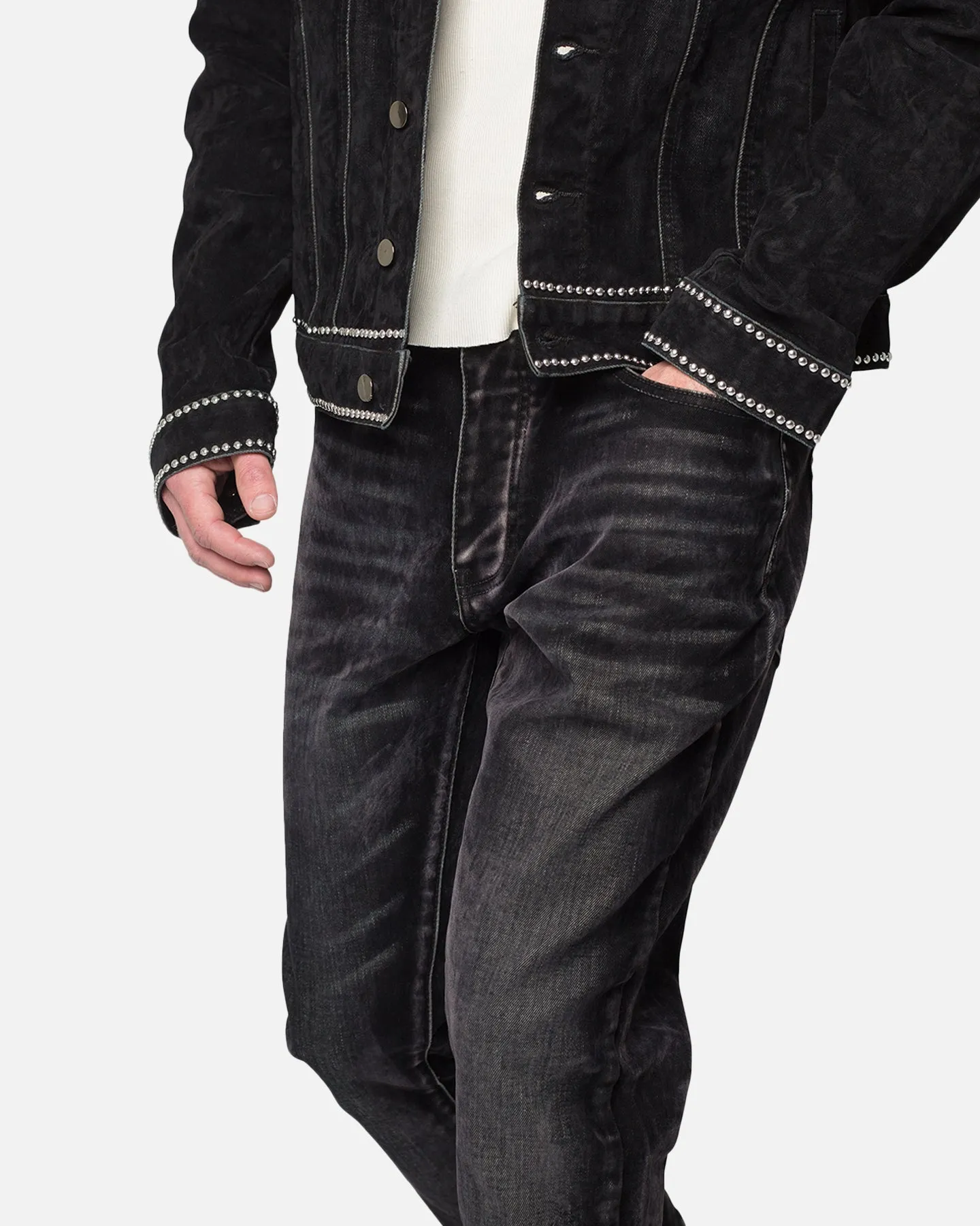 MNML B576 Flare Denim Jeans Black sold by Culture Kings product image thumbnail 5