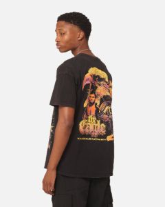 Goat Crew X UFC Khabib Nurmagomedov The Eagle Vintage T-Shirt Black Wash sold by Culture Kings