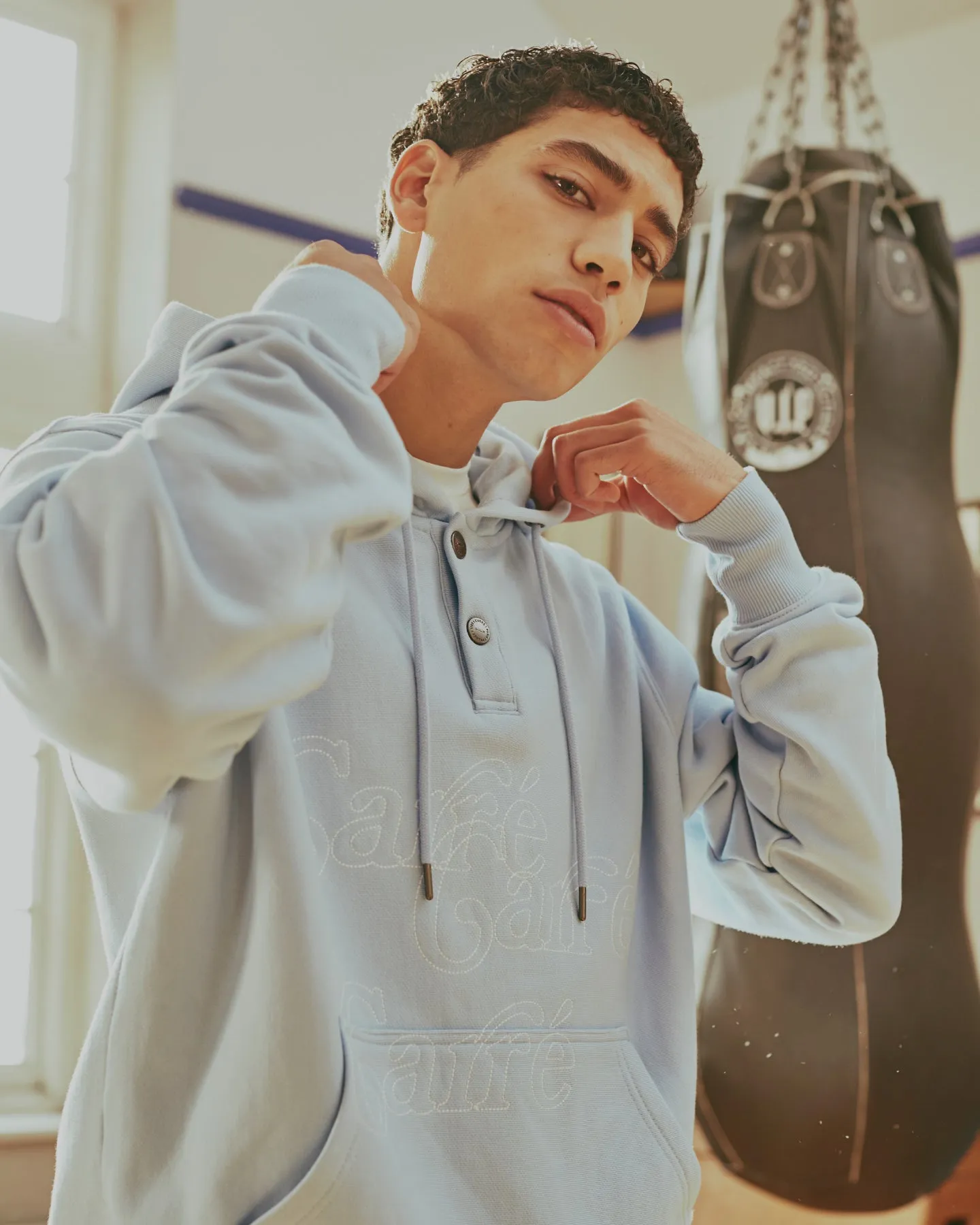 Carré Volle Volle Hoodie Light Blue sold by Culture Kings