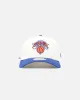 New Era New York Knicks 'NBA X Hyperfly' 9FORTY A-Frame Snapback Chrome White sold by Culture Kings