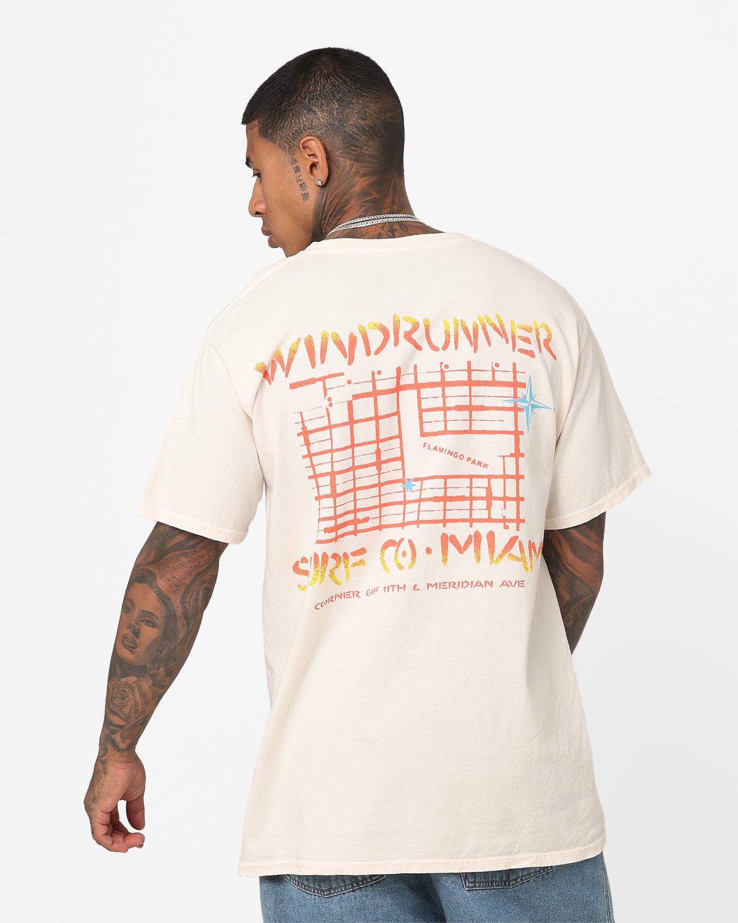 American Thrift Windrunners Vintage T-Shirt Off White sold by Culture Kings product image thumbnail 2