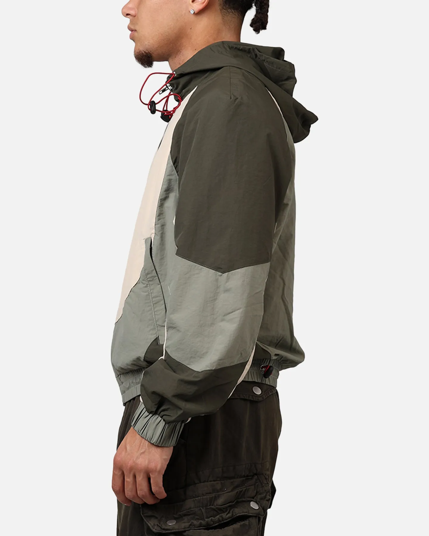 MNML Active Windbreaker Jacket Olive sold by Culture Kings product image thumbnail 5