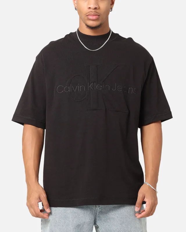 Calvin Klein Premium Monologo T-Shirt Black sold by Culture Kings