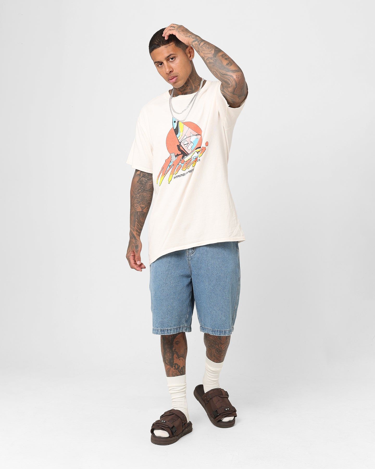 American Thrift Windrunners Vintage T-Shirt Off White sold by Culture Kings product image thumbnail 3
