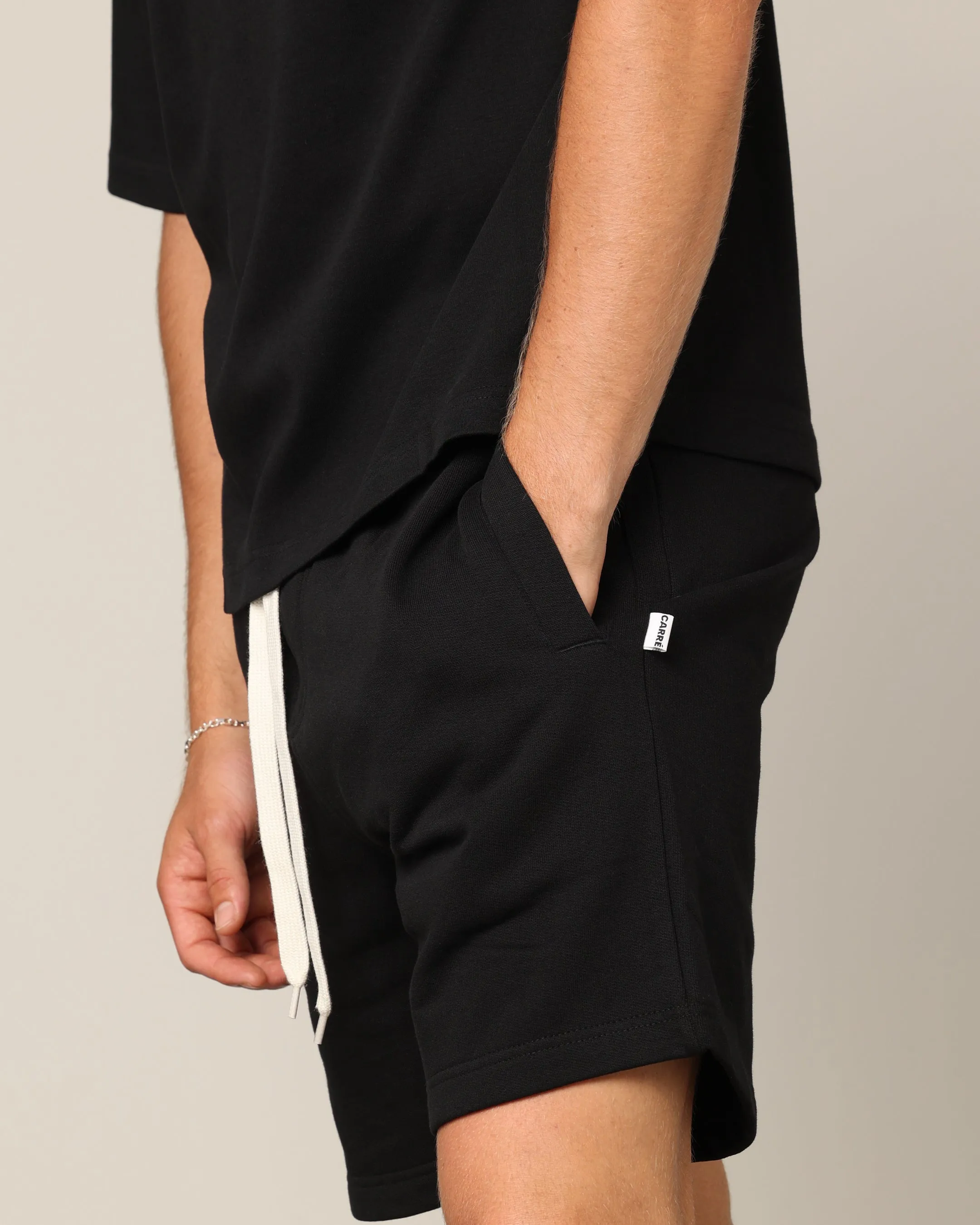Carré Blanc Classic Sweat Shorts Black sold by Culture Kings product image thumbnail 4